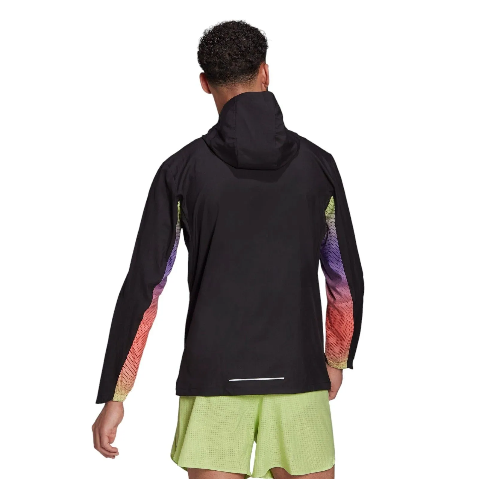 adidas Own the Run Colorblock Jacket - Black