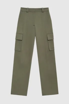 Anine Bing Dayton Cargo Pant in Olive