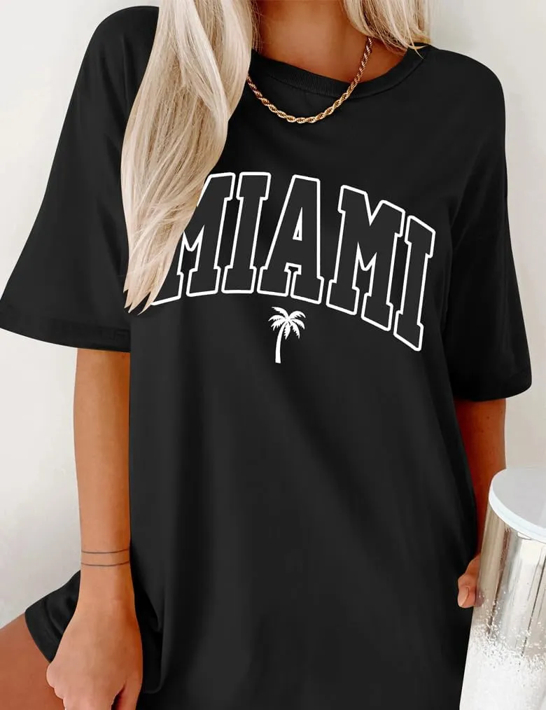 Aoang Graphic Tshirts Oversized Womens Summer Crewneck Short Sleeve Tee Shirt Blouse Tops