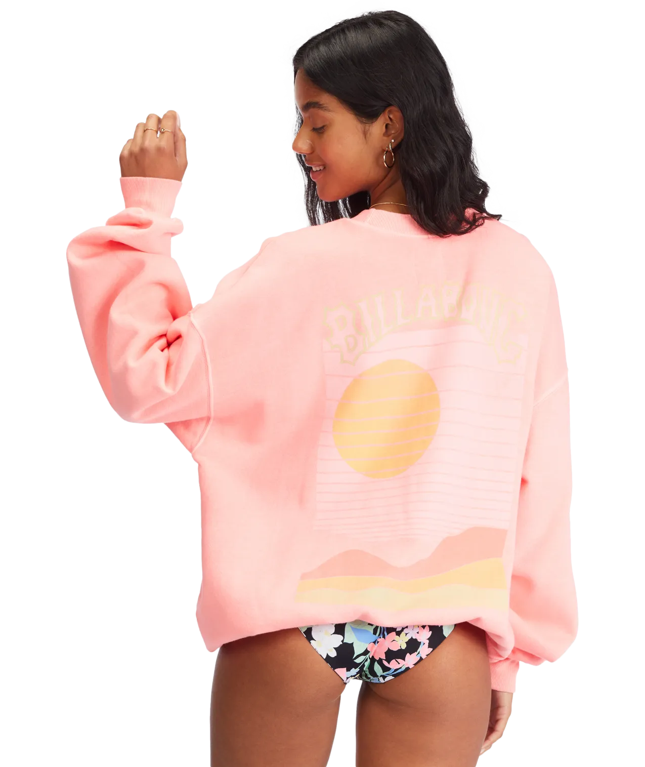Billabong Ride In Sweatshirt-Sorbet