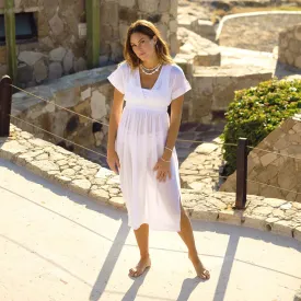 Billie Coverup, White Linen