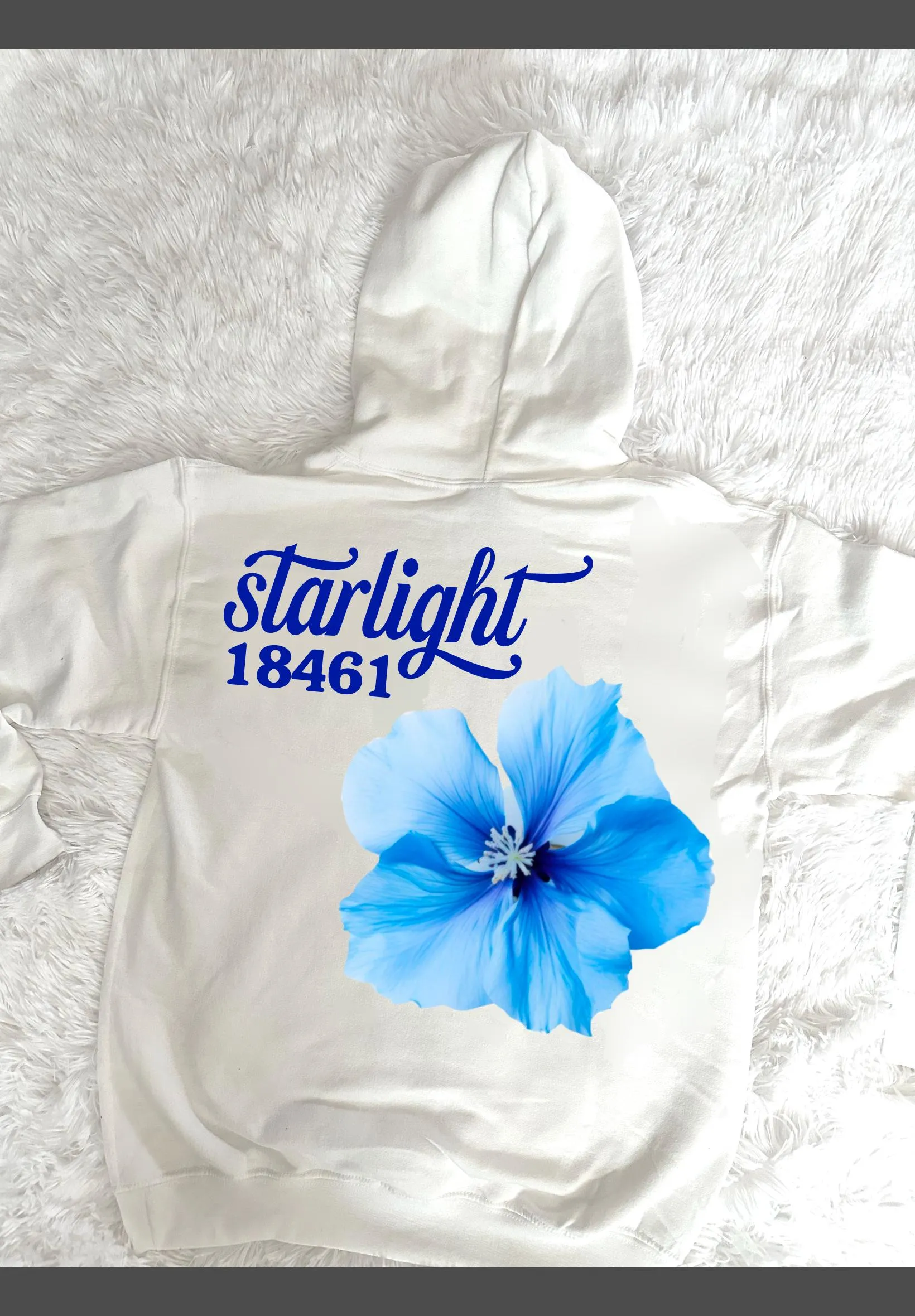 CUSTOM CAMP Hibiscus Hoodie | Sleepaway Camp | Sleepaway Camp Gifts | Camp Bunk | Bunk Junk | Visiting Day | Customized Camp Clothing