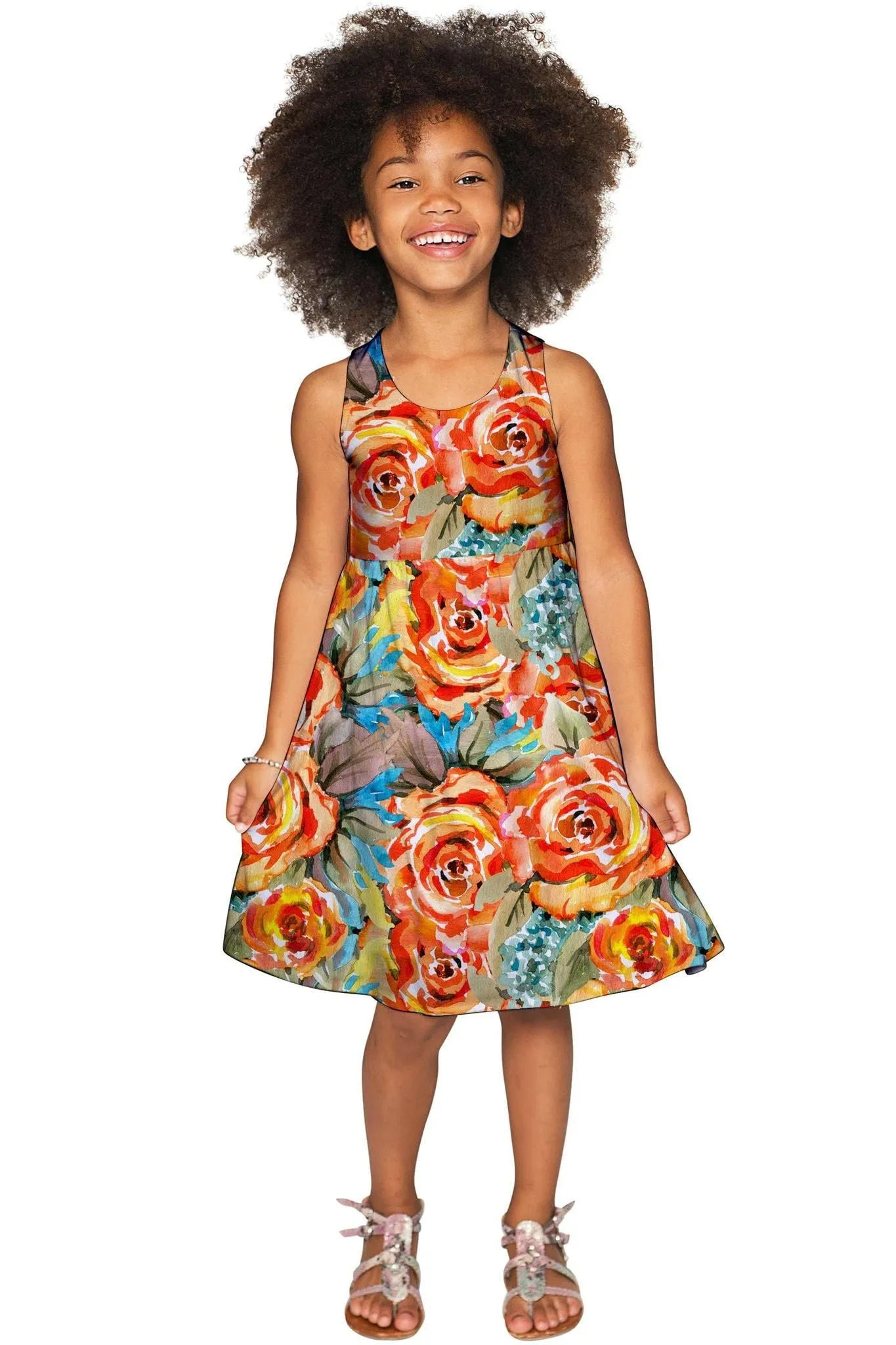 Fox Sanibel Empire Waist Mother and Daughter Dress