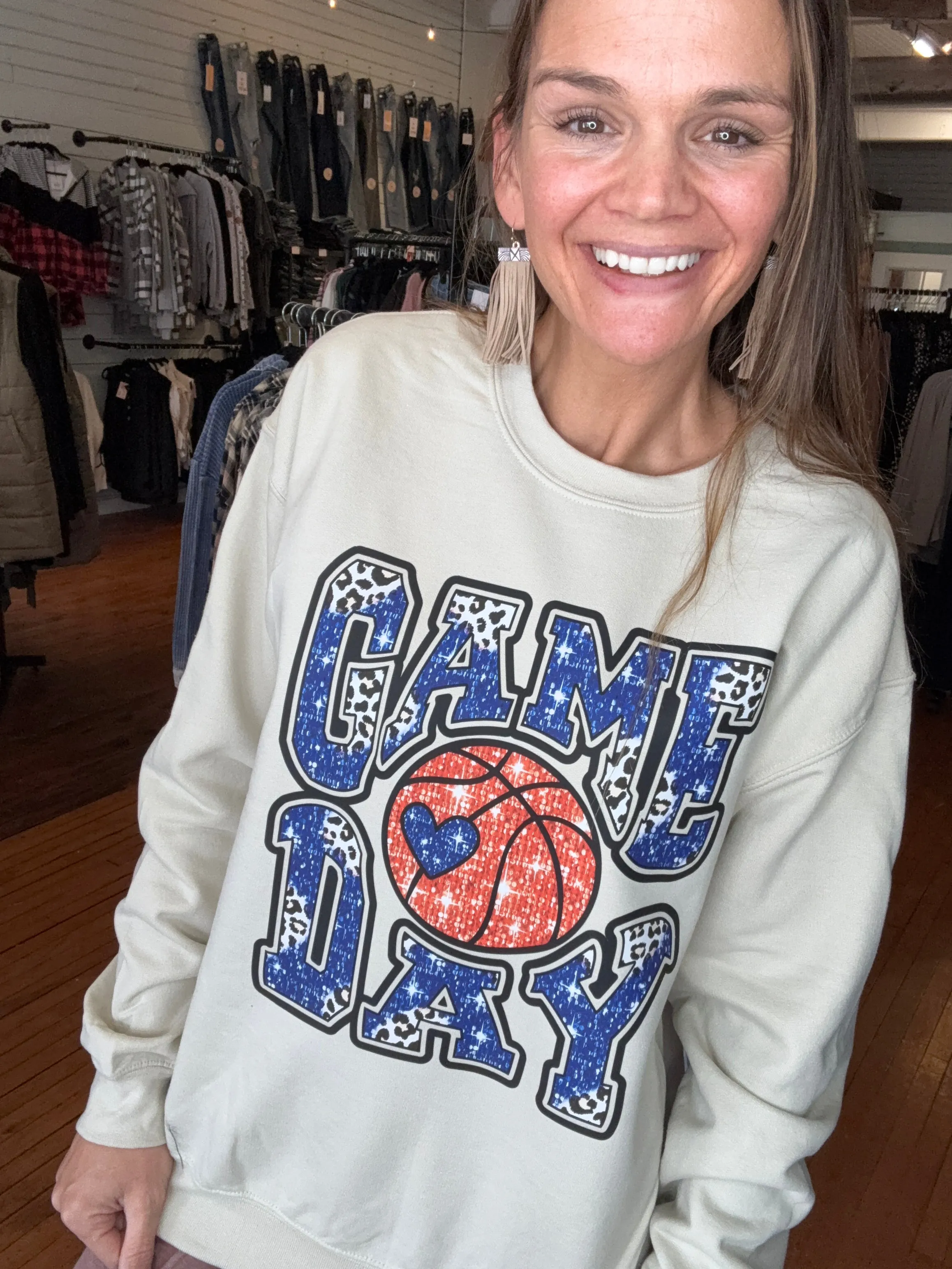GAME DAY BASKETBALL GRAPHIC