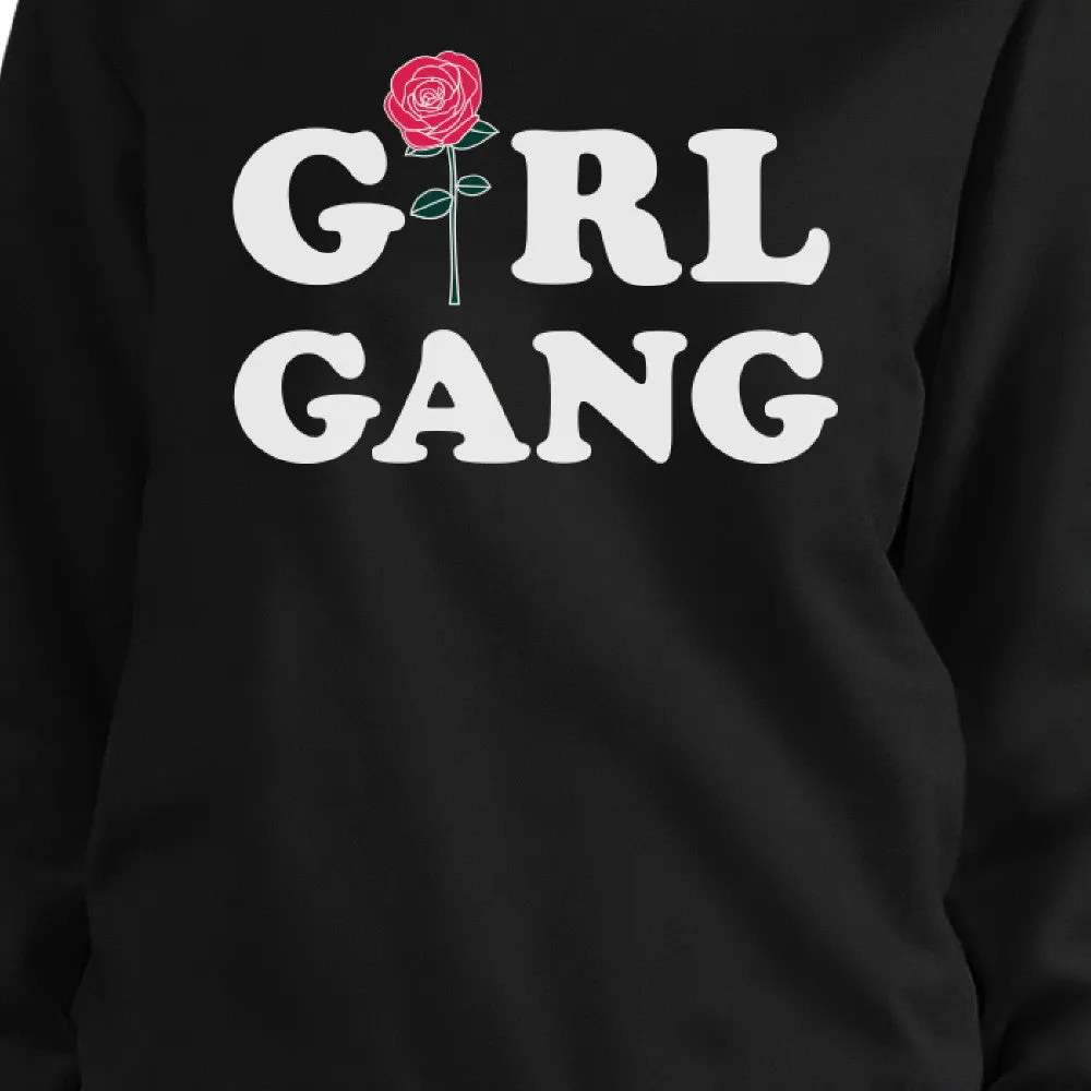 Girl Gang Sweatshirt Trendy Pullover Fleece For Teenage Girls