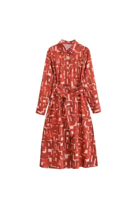 'Hazel' Easy Chic Printed Shift Dress