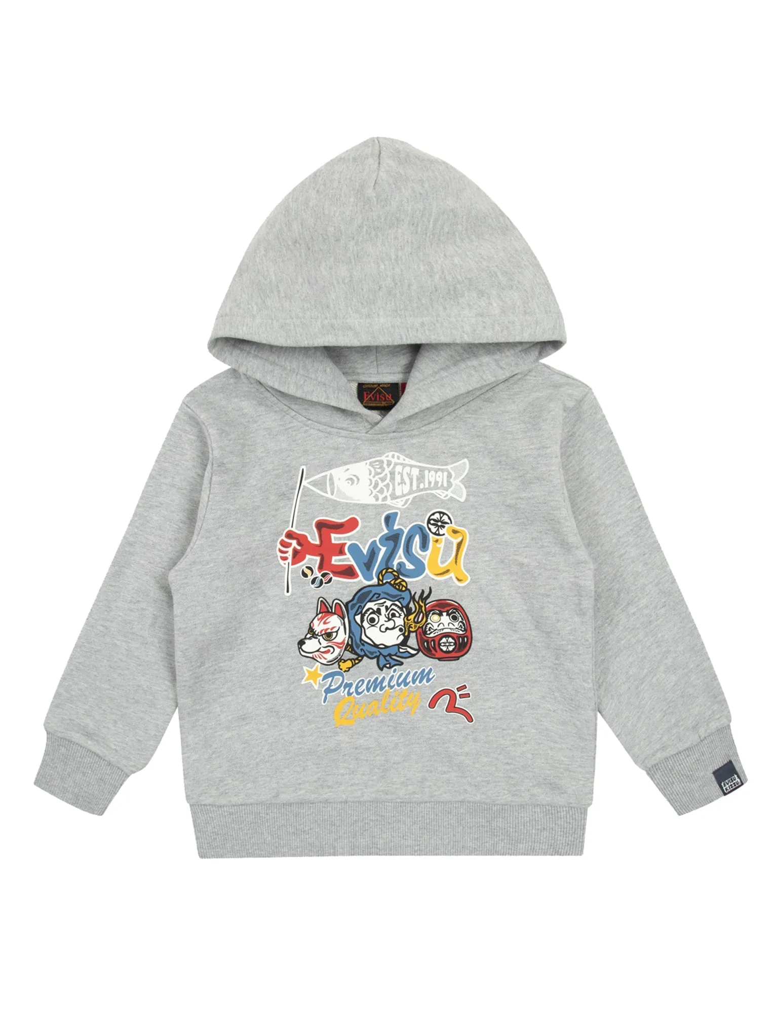 Hyottoko Festival Graphic Print Regular Fit Hoodie