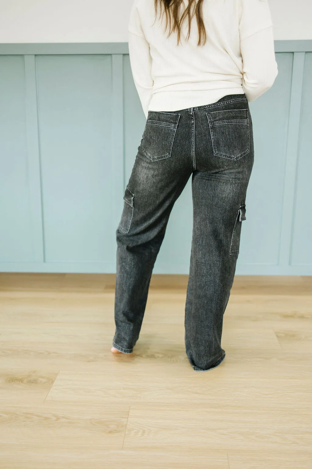 Jessi Cargo Pants in Black