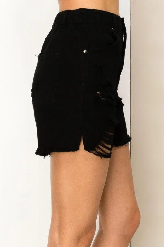 Joe distressed denim shorts