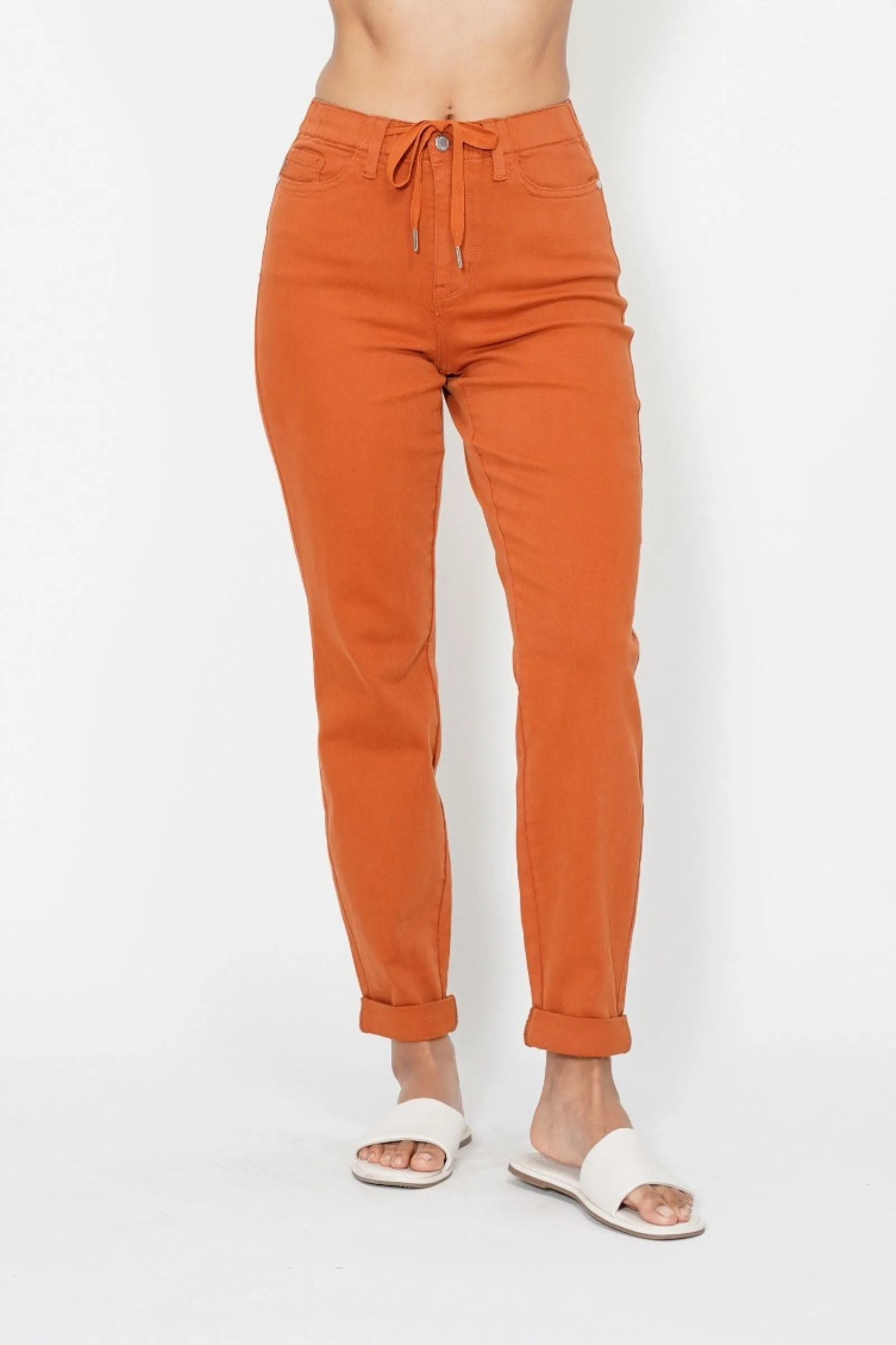 Judy Blue High Waist Double Cuff Joggers