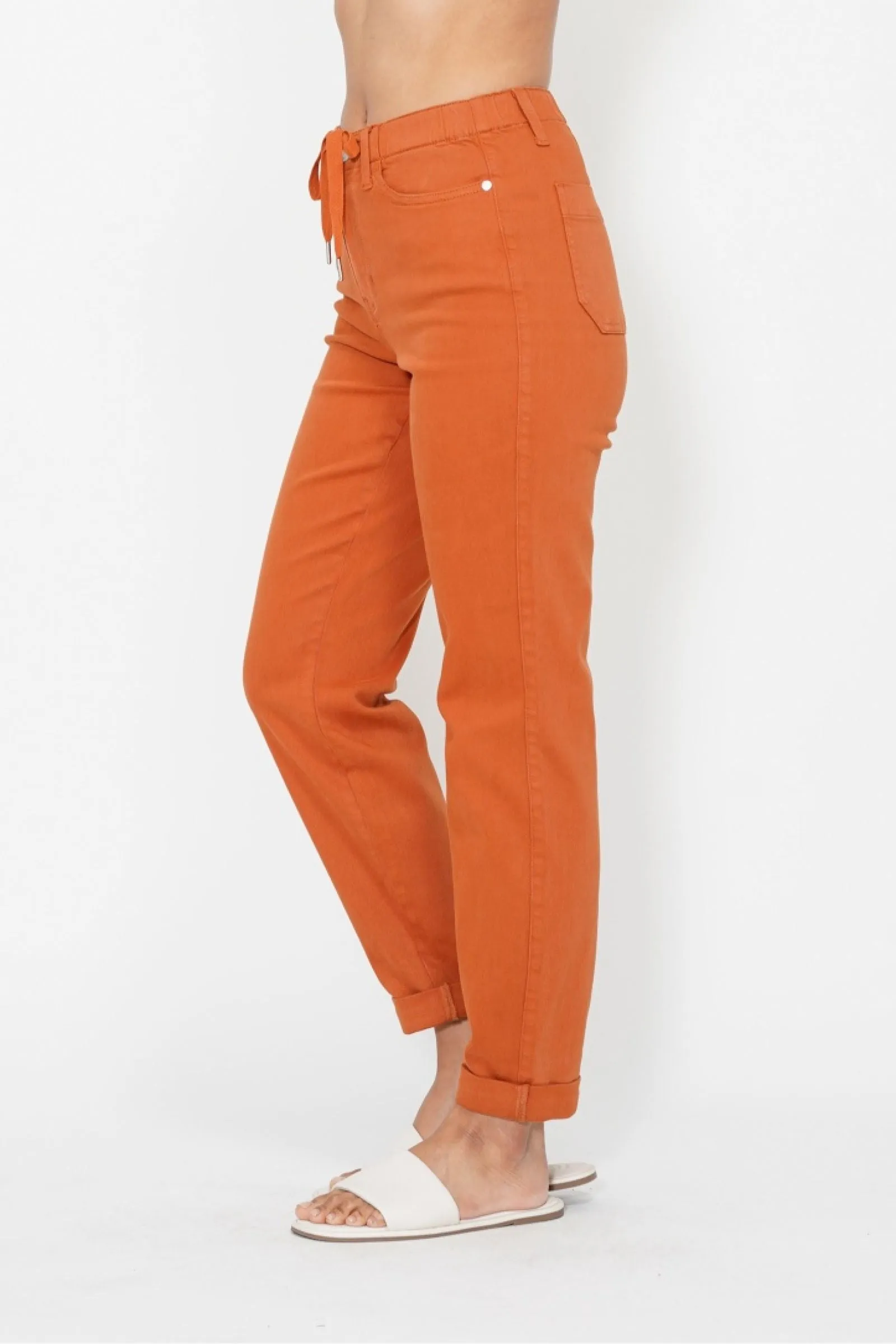 Judy Blue High Waist Double Cuff Joggers