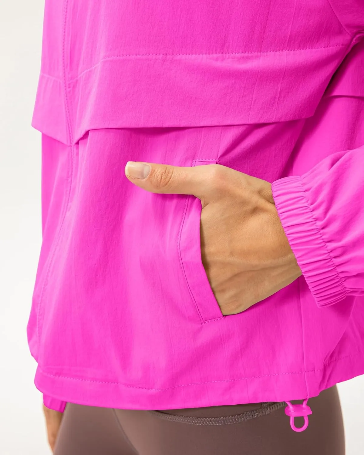 Locachy Women's Lightweight Zip Up Athletic Jacket Stand Collar Windproof Sun Protection Workout Outdoor Jacket