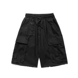 Man Fall Outfits Cargo Pants Casual Pants Men's Retro Functional Large Pocket Overalls Shorts Men's