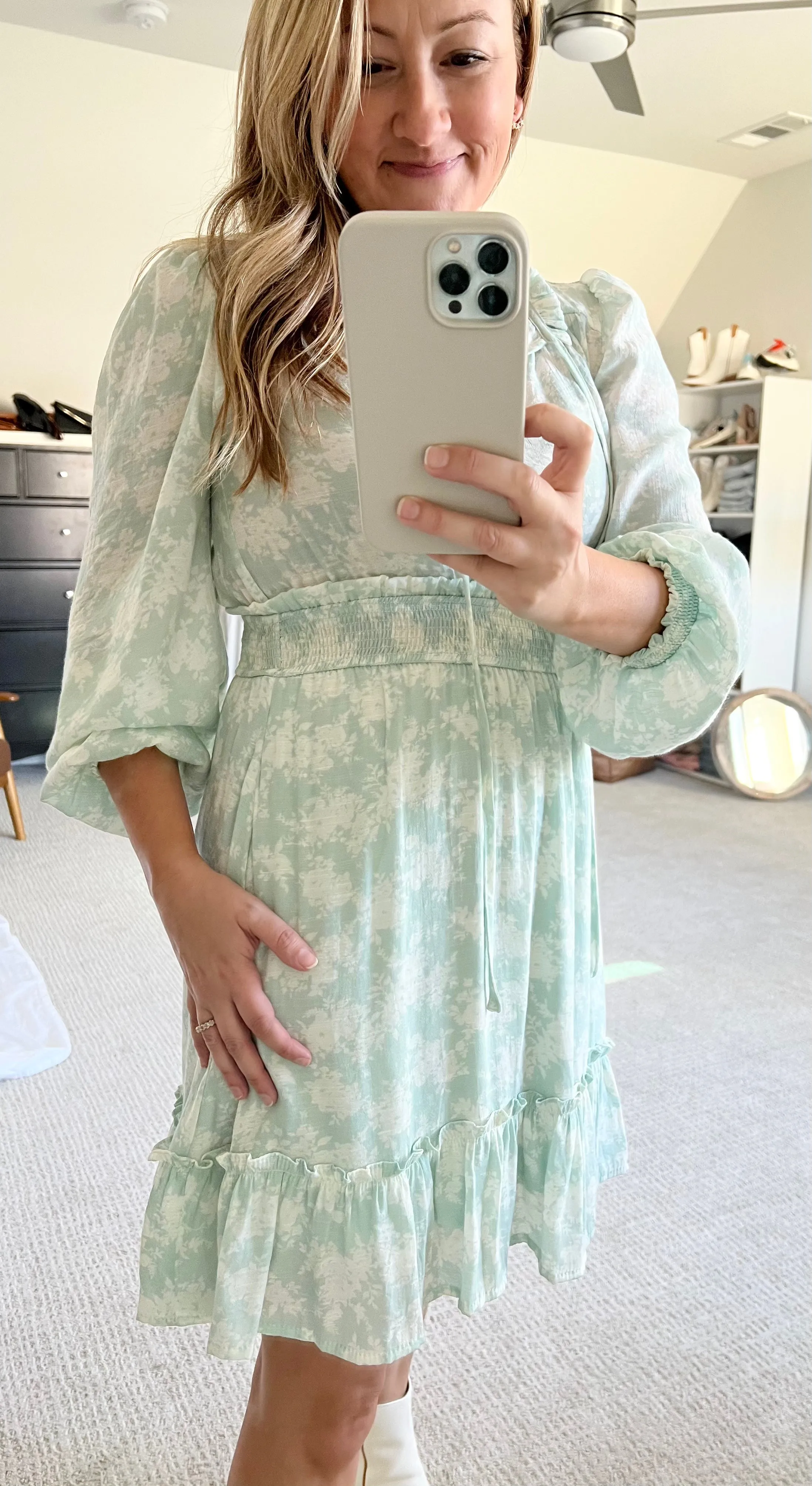 Minty Spring Dress