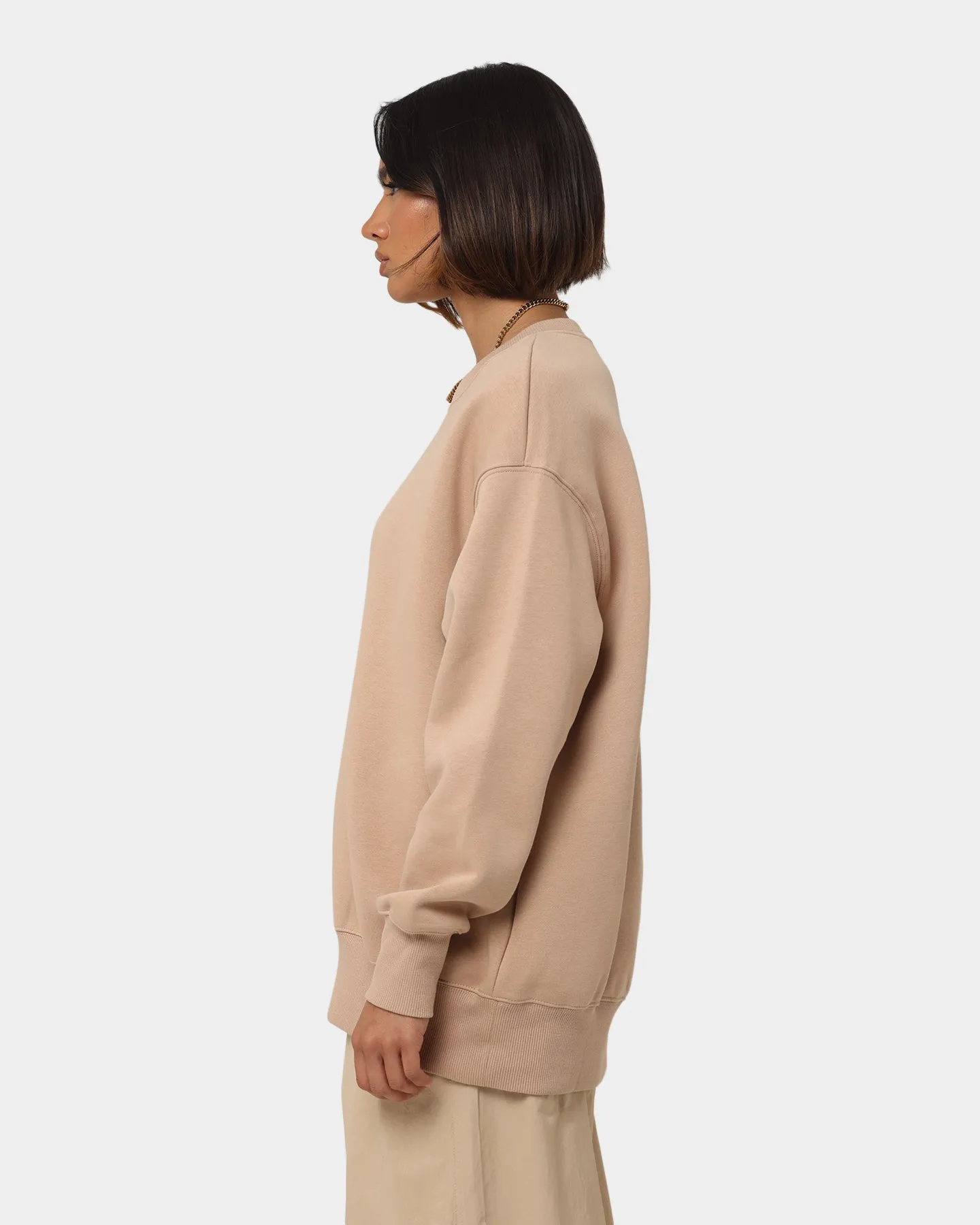 Nike Nike Sportswear Women's Phoenix Fleece Oversized Crewneck Hemp/Sail