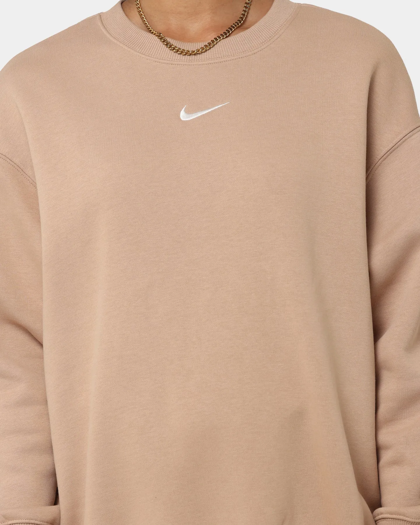 Nike Nike Sportswear Women's Phoenix Fleece Oversized Crewneck Hemp/Sail