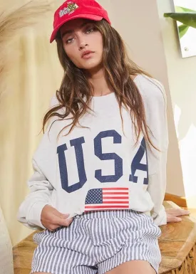 Party in the USA Oversized Sweatshirt
