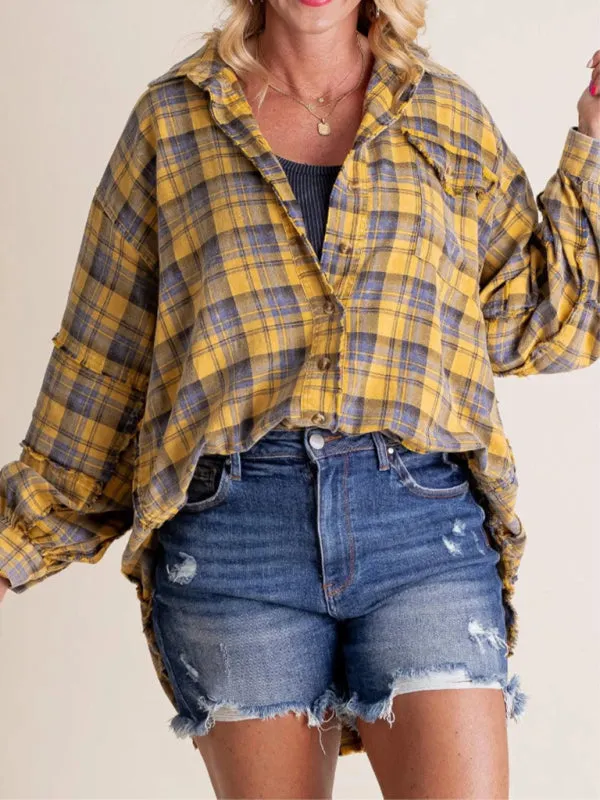 Plaid Button-Up Shirt: Casual, Cozy & On-Trend