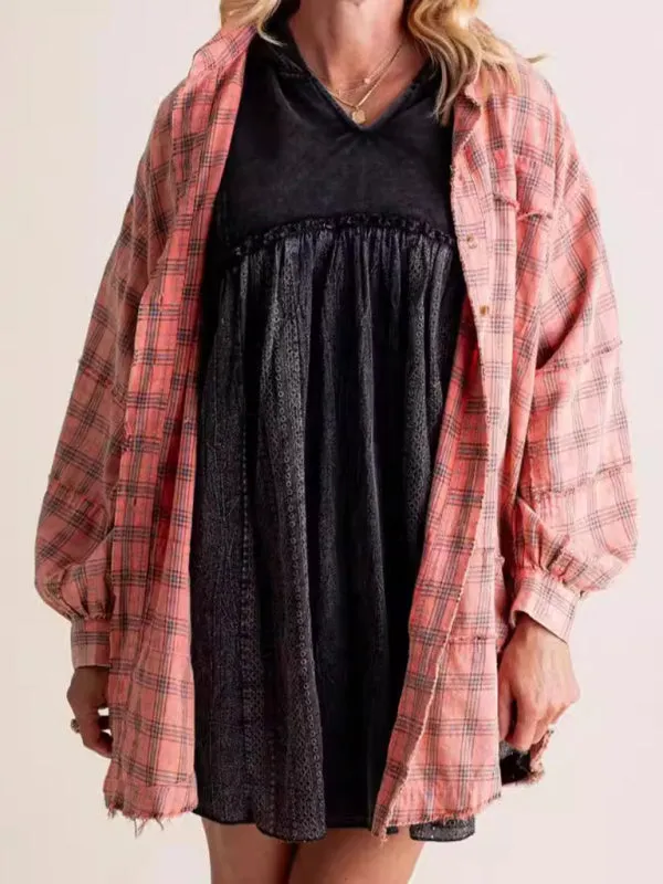 Plaid Button-Up Shirt: Casual, Cozy & On-Trend
