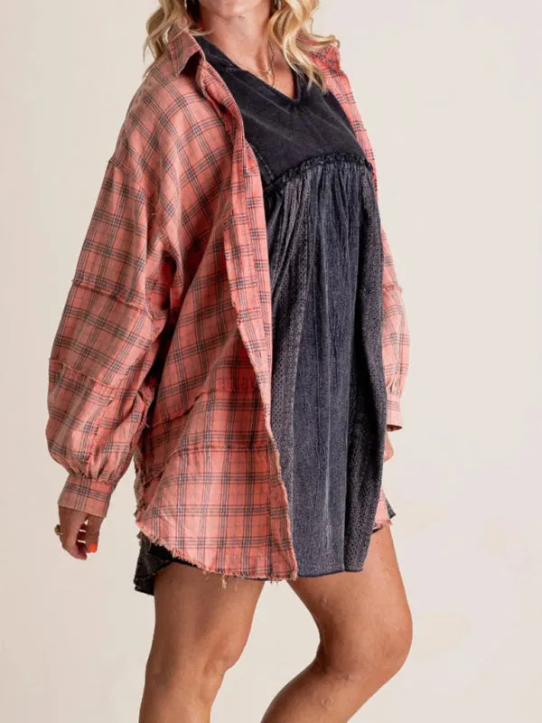 Plaid Button-Up Shirt: Casual, Cozy & On-Trend