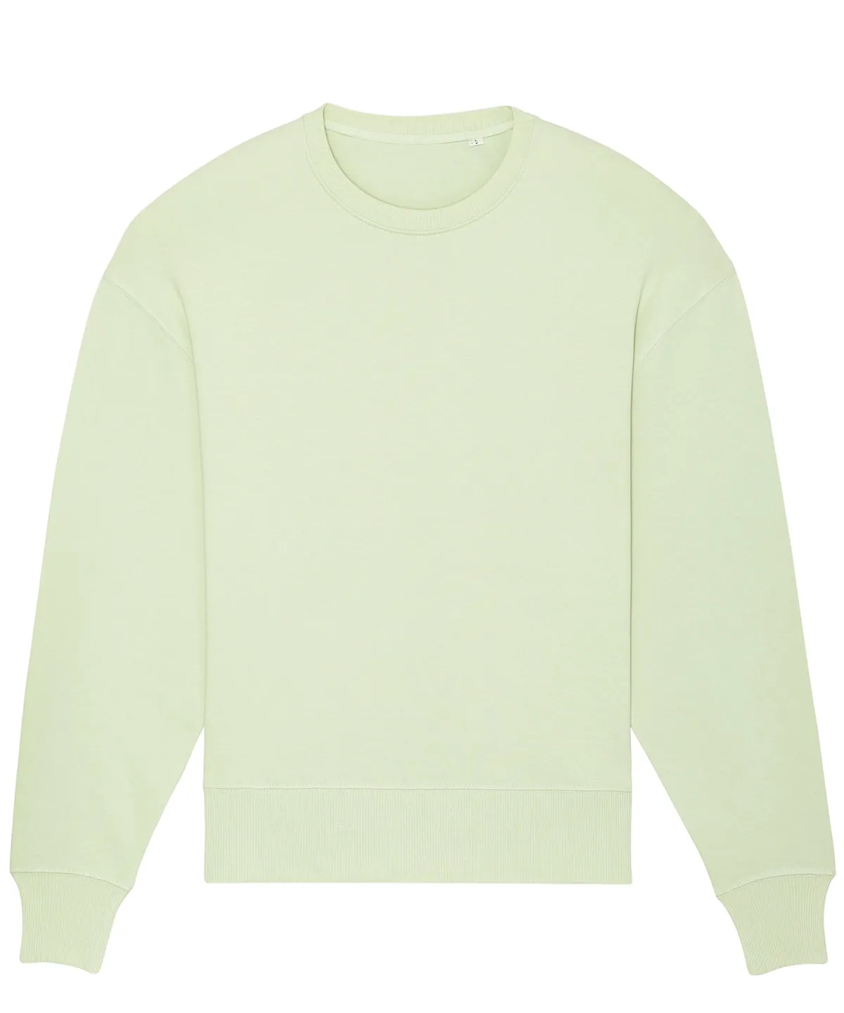 Radder oversized brushed crewneck (STSU857) | Stem Green