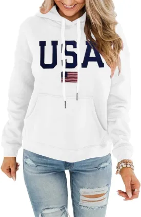 REVETRO Womens Hoodie Graphic Tie Dye Sweatshirt Casual Long Sleeve Hoodies Drawstring Pullover Tops With Pocket