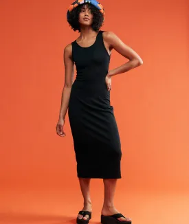 Roxy Good Keepsake Dress-Anthracite