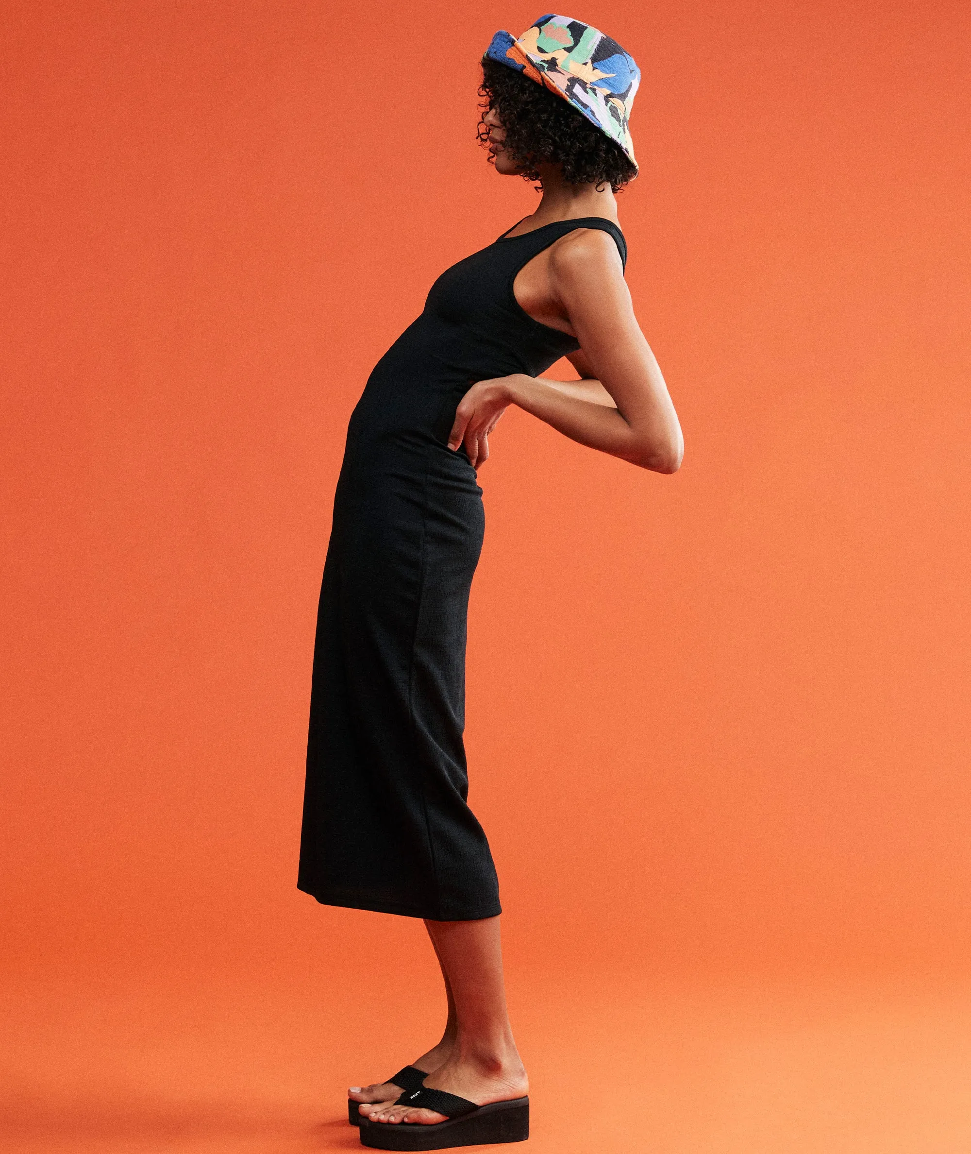 Roxy Good Keepsake Dress-Anthracite