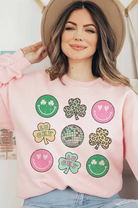 St. Patrick's Smiley Gallery Sweatshirt
