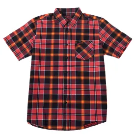 Suspiria Plaid Short Sleeve Button-Up Shirt