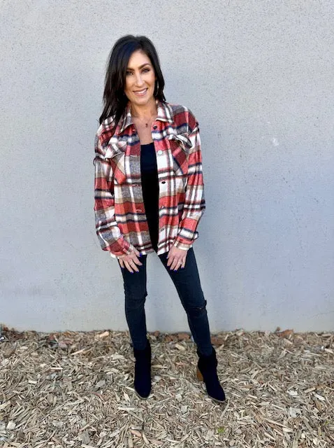 Sweetie Color Block Shacket