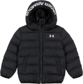 Under Armour Boys' Pronto Puffer Jacket, Mid-Weight, Zip Up Closure, Repels Water