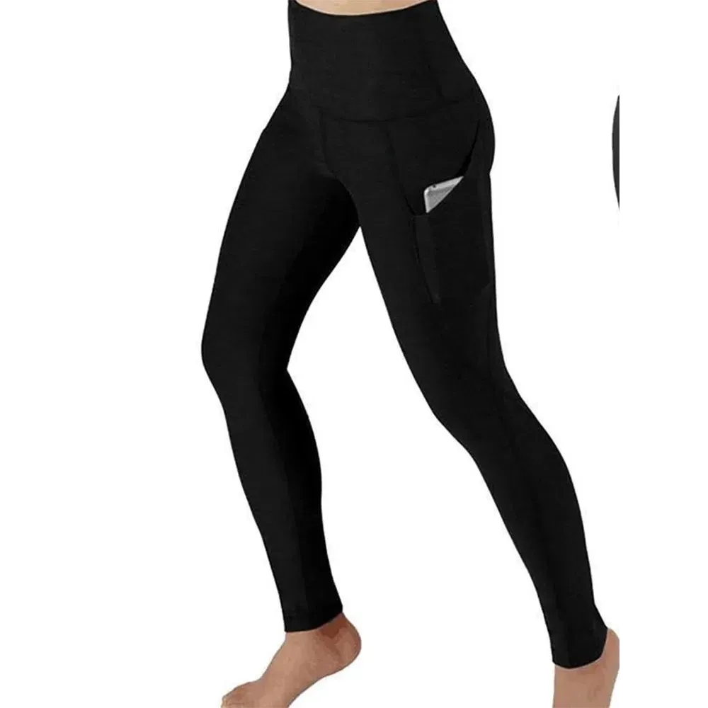 Women Seamless High Waist Yoga Pants with Pockets for Gym